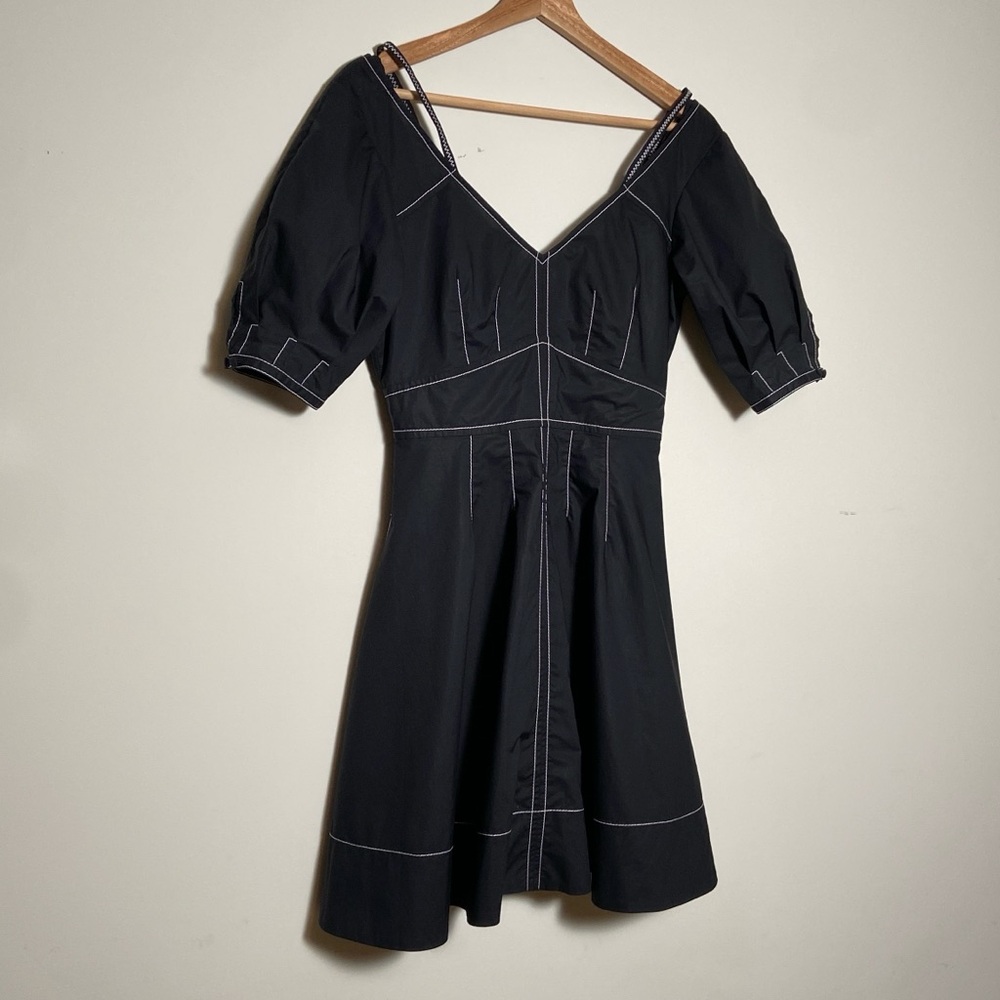 Derek Lam Black Cotton Dress